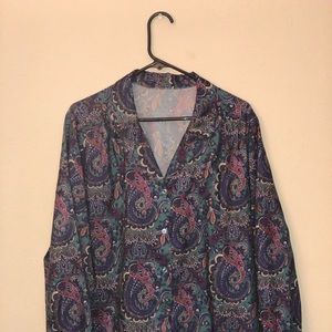 Women’s Paisley blouse